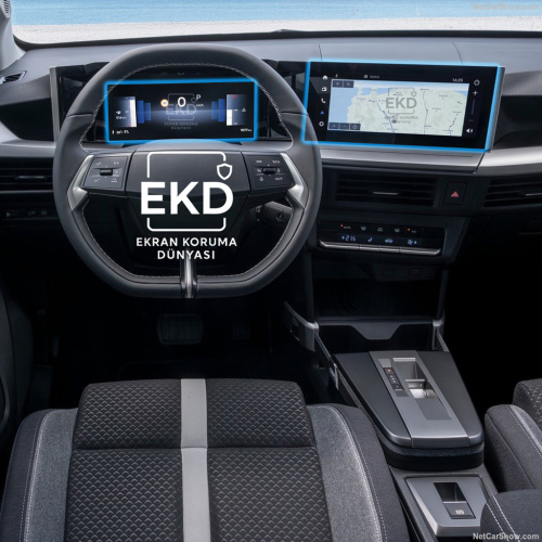 Opel Frontera Uyumlu Gösterge ve Multimedya Ekran Koruyucu